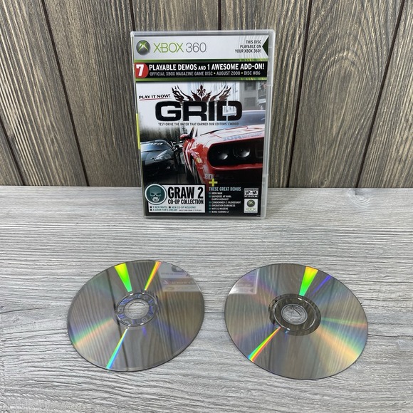Xbox 360 Demo Disc (8/08 #86) Demos And Bonus Content - GRID - GRAW 2 - Picture 4 of 15